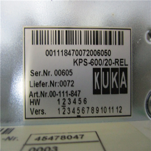 KPS-60020-REL KUKA Genuine and genuine