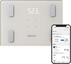 OMRON 歐姆龍 KRD-403T-B 體重體組成計 智慧體脂計 藍牙連線 自動傳輸 體脂肪率 BMI 骨骼肌率 A4輕巧設