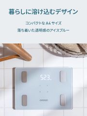 OMRON 歐姆龍 KRD-403T-B 體重體組成計 智慧體脂計 藍牙連線 自動傳輸 體脂肪率 BMI 骨骼肌率 A4輕巧設