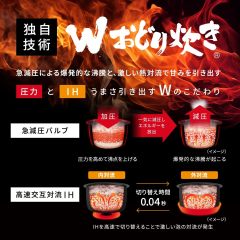 Panasonic 國際牌 Bistro SR-X918E 可變壓力IH電子鍋 10人份(1.8L)|匠技AI|W舞動炊飯|旗艦款