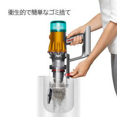 Dyson 戴森 V12 Detect Slim Fluffy 無線吸塵器 SV46FF2|雷射偵測灰塵|輕量手持|旋風式集塵