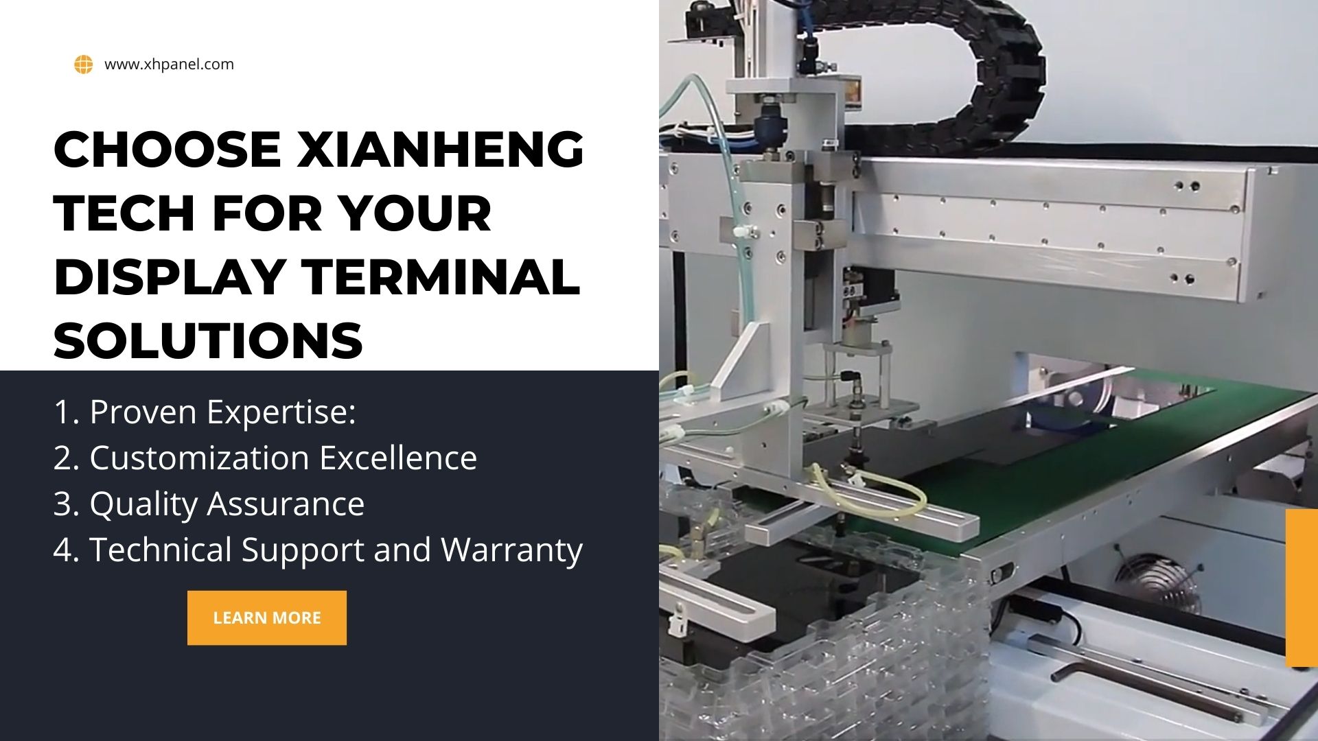 Choose XIANHENG TECH for Your Display Terminal Solutions