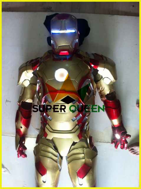 Wearable Iron Man Mark 42 (XLII) Costume for Events