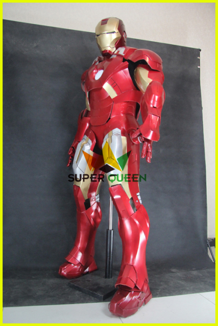 Customized Size Halloween Costume Wearable Iron Man Mark 7(Mark VII) Costume for Adults