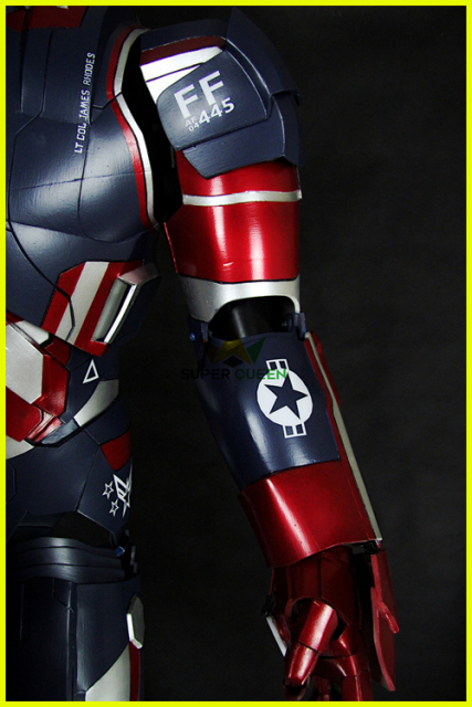 Superhero Cosplay Iron Patriot Costume Armor for Adults