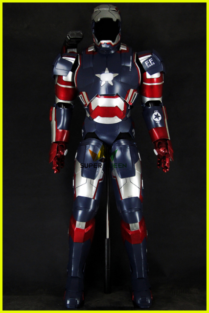 Superhero Cosplay Iron Patriot Costume Armor for Adults