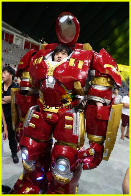 2023 Halloween Cosplay Wearable Life Size Hulkbuster Costume for Events