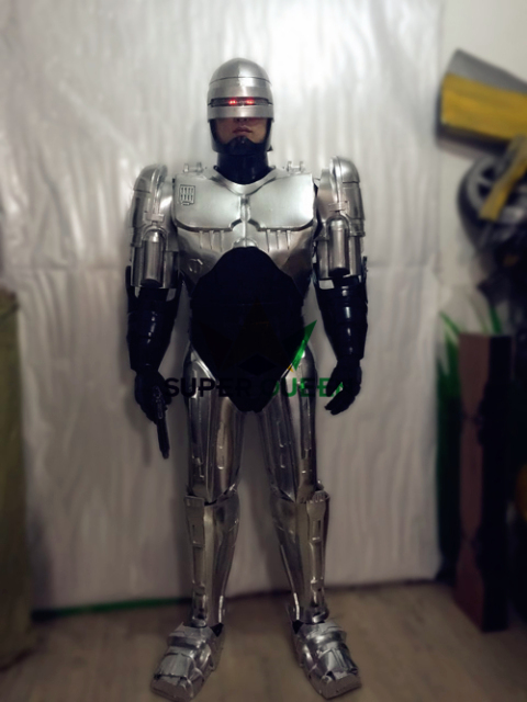 Halloween Cosplay Robocop Costume Robot Suit Robocop Armor Costume