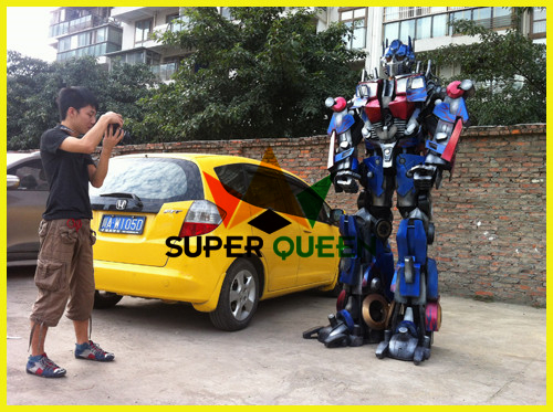 Wearable Transformers Costume Optimus Prime for Party Events