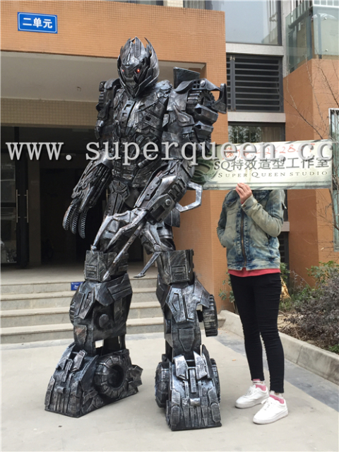 Wearable Transformers The Last Knight Megatron Costume Adults Transformer Cosplay Costume for Entertainment