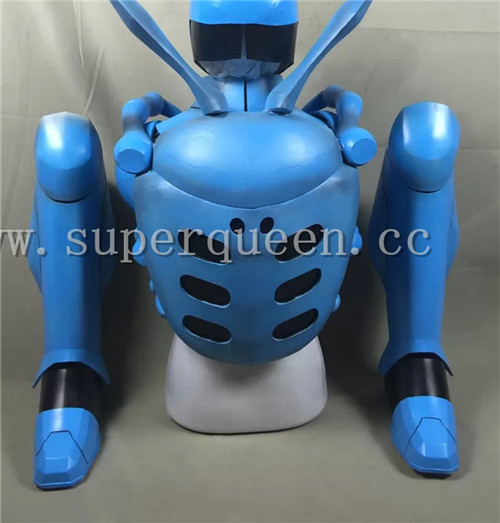 Halloween Cosplay Superhero Blue Beetle Costume for Adult, DC Superhero Cosplay, Blue Beetle Cosplay for Sale