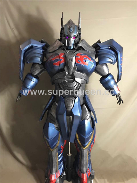 Halloween Cosplay Transformers Optimus Prime Knight Edition,Optimus Prime Costume for Adults,The Best Design Transformers Armor Suit for Entertainment