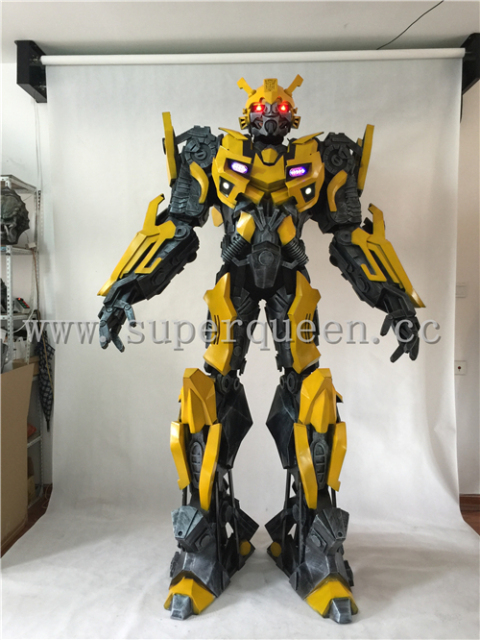 2023 Party Costume Cosplay Transformers Bumblebee Costume for Adults