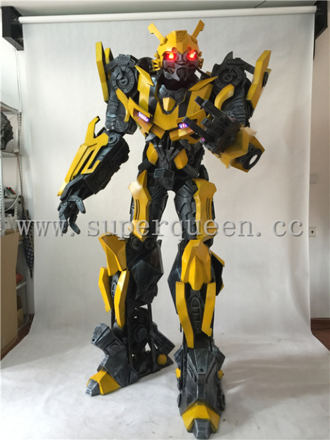 2023 Party Costume Cosplay Transformers Bumblebee Costume for Adults