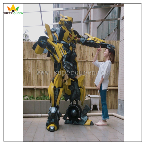 Wearable Cosplay Transformers Bumblebee Costume Robot Costume 2.7M Tall