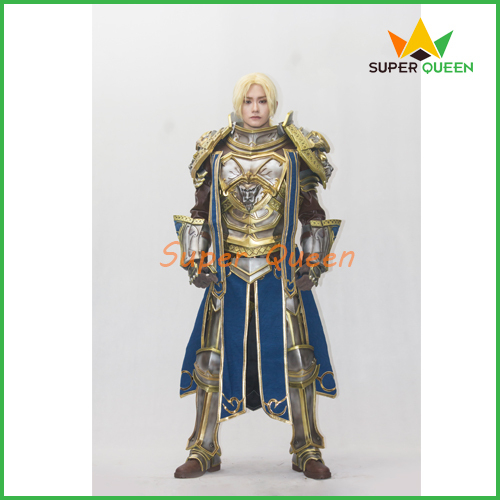 Warcraft Cosplay Anduin Costume Customized Size Cosplay for Sale