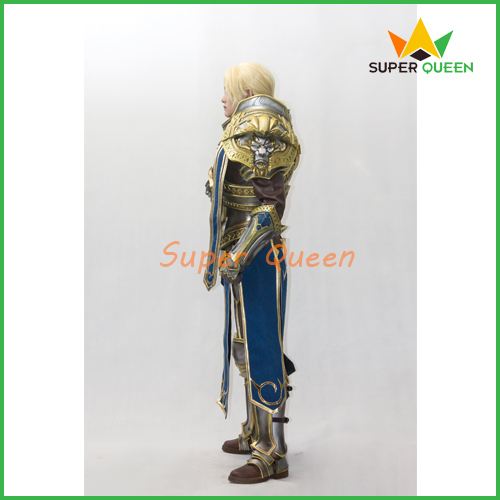 Warcraft Cosplay Anduin Costume Customized Size Cosplay for Sale