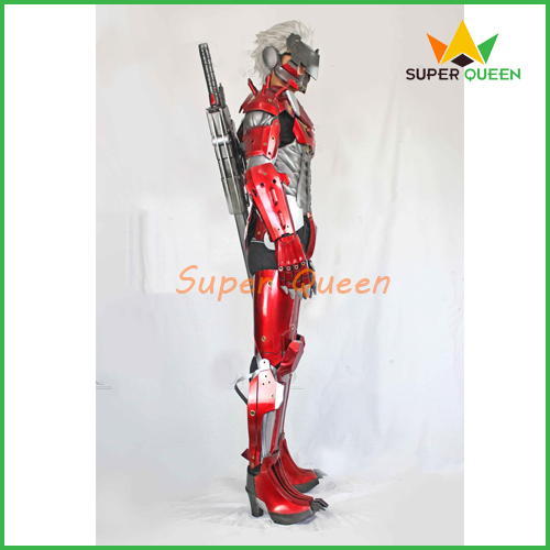 Cosplay METAL GEAR RISING:Revenge Red Raiden Costume Full Armor Suit