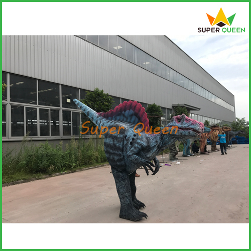 2022 New Hidden Legs Spinosaurs Costume Dinosaur Costume for Kids Party