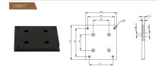 LDTDB17 MountIng Base Clamps with High Precision Customized OEM Support