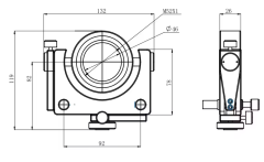 LDTTF50-TZ-1YT Optical Adjustment Frame series