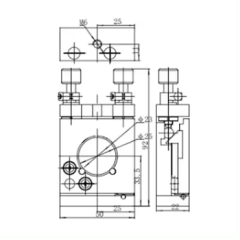 LDTBF25.4-3ZT Optical Adjustment Frame