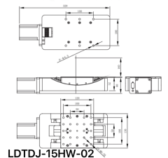 LDTDJ-10HW-02 Series Motorized Goniometer Stages