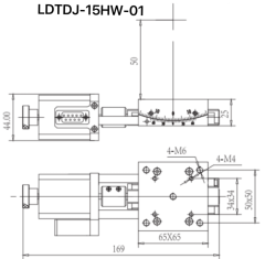 LDTDJ-10HW-01 Series Motorized Goniometer Stages