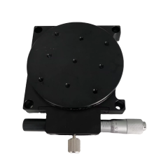 LDTSH-60TV-A Customize OEM Precision Shaft Design Manual Rotary Positioning Stage Platform Dimension 60mm Load Capacity 3kg