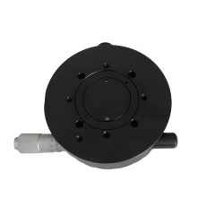 LDTSH-73TS-B Customize OEM Precision Shaft Design Manual Rotary Positioning Stage Platform Dimension 73mm Load Capacity 5kg