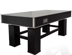 POT-P Solid rubber vibration isolation optical table size optional with casters
