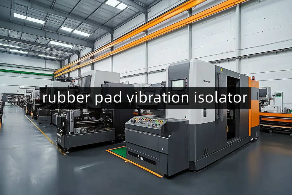 Rubber Pad Vibration Isolators