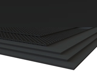 POT-X series anti-creep solid rubber isolation pads