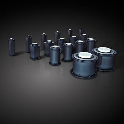 The ZDT-B Series pendulum-type air-bearing isolators