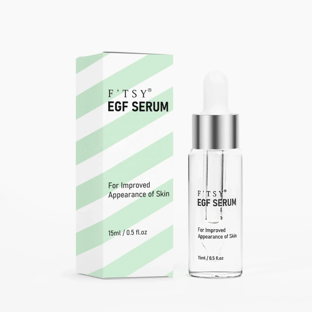 OEM 30ml Organic Private Label EGF Face Repair Serum Facial Revitalizing Essence Advanced Night Repair Face Serum