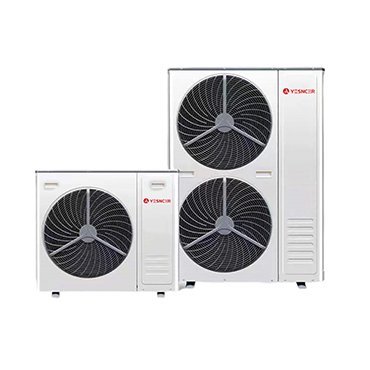 EU sell well R32 DC Inverter EVI 8-30KW monobloc air to water heat pump water heater for heating cooling with remote control