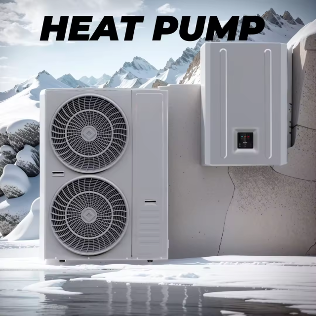 EVI Heating Air 18kw Source Dc Inverter Split Heatpump 10kw 20kw Home 16kw Water To Heater R32 Heat Pump