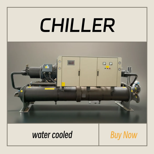 24kw Industrial Water Cooled Chiller for Villa 380v with Remote Control Used Food Shop Key Component Includes Compressor Motor