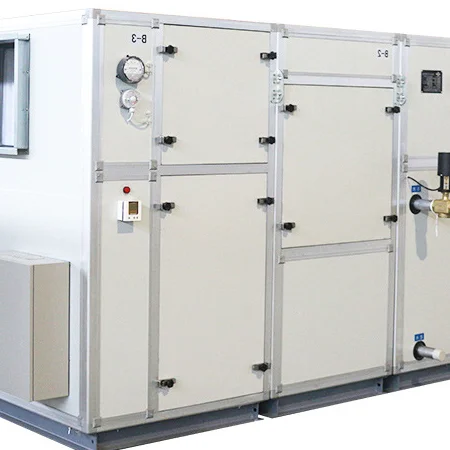 Central air conditioning Hvac system AHU heat recovery fresh air handling units