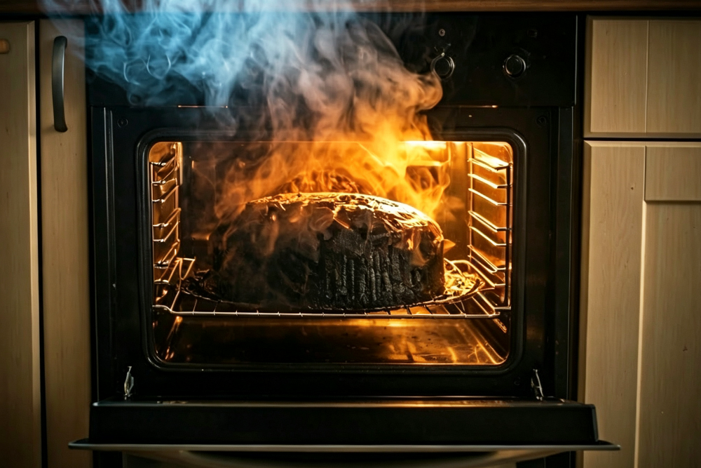 oven too hot