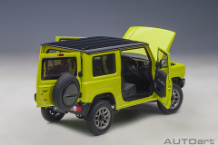 78501 1/18 SUZUKI JIMNY (JB64)(KINETIC YELLOW / BLUISH BLACK PEARL METALLIC ROOF)