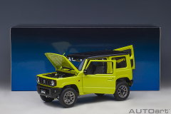 78501 1/18 SUZUKI JIMNY (JB64)(KINETIC YELLOW / BLUISH BLACK PEARL METALLIC ROOF)
