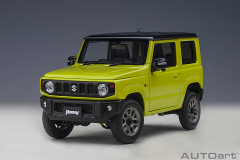 78501 1/18 SUZUKI JIMNY (JB64)(KINETIC YELLOW / BLUISH BLACK PEARL METALLIC ROOF)