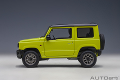 78501 1/18 SUZUKI JIMNY (JB64)(KINETIC YELLOW / BLUISH BLACK PEARL METALLIC ROOF)