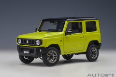 78501 1/18 SUZUKI JIMNY (JB64)(KINETIC YELLOW / BLUISH BLACK PEARL METALLIC ROOF)