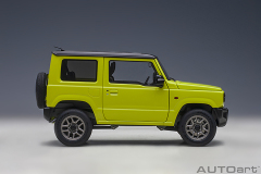 78501 1/18 SUZUKI JIMNY (JB64)(KINETIC YELLOW / BLUISH BLACK PEARL METALLIC ROOF)