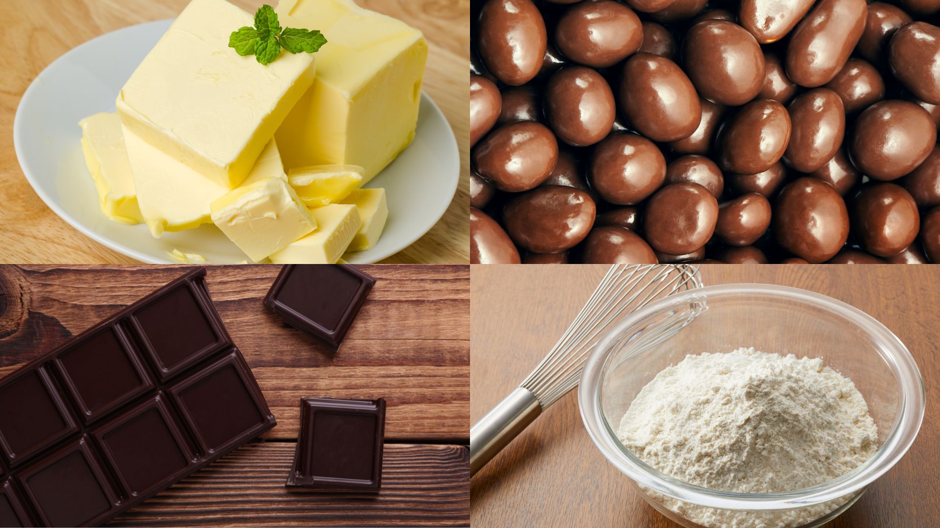 Ingredients for Galactic Brownie Cake