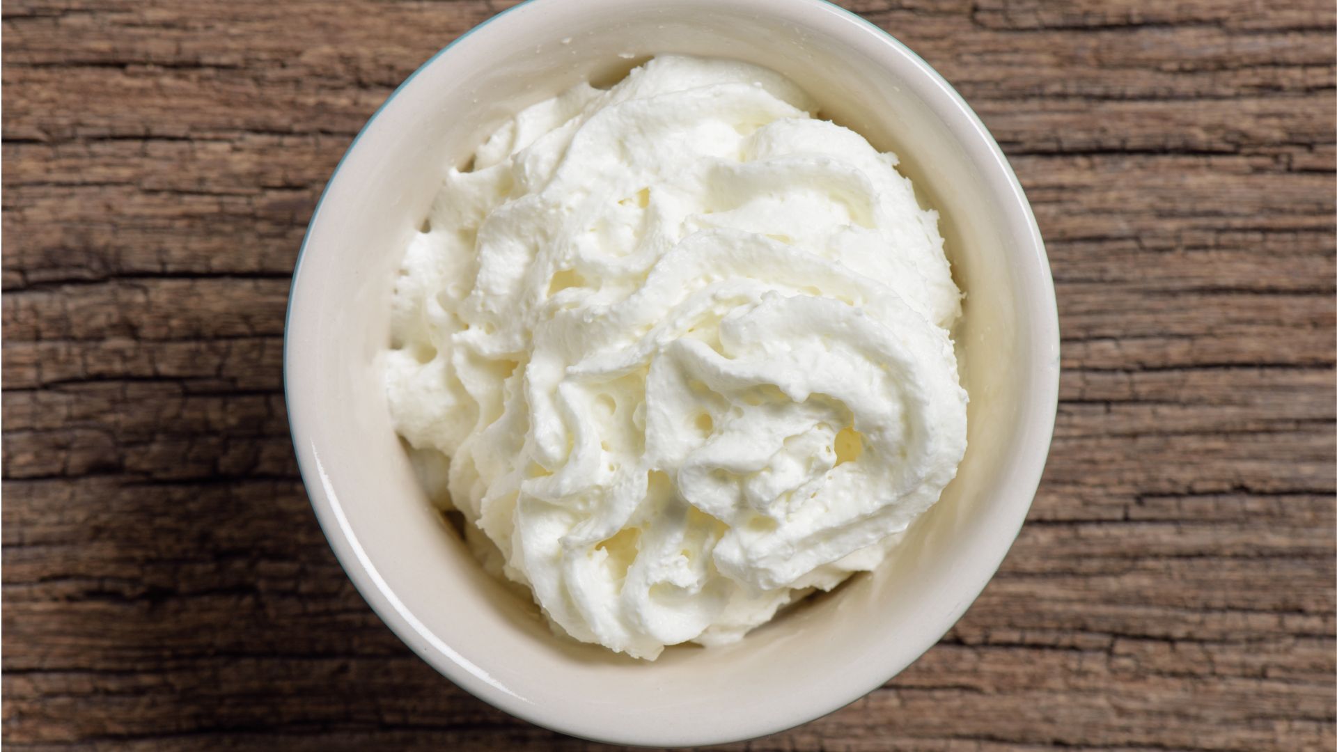 whipped cream