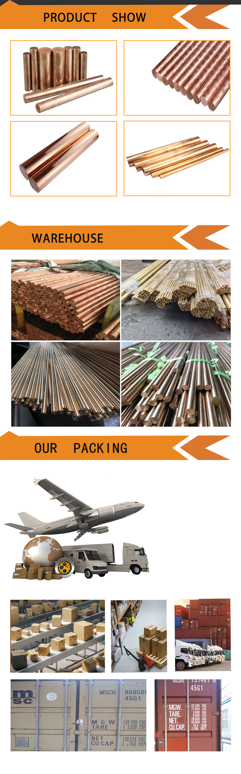 Phosphor Bronze Rod