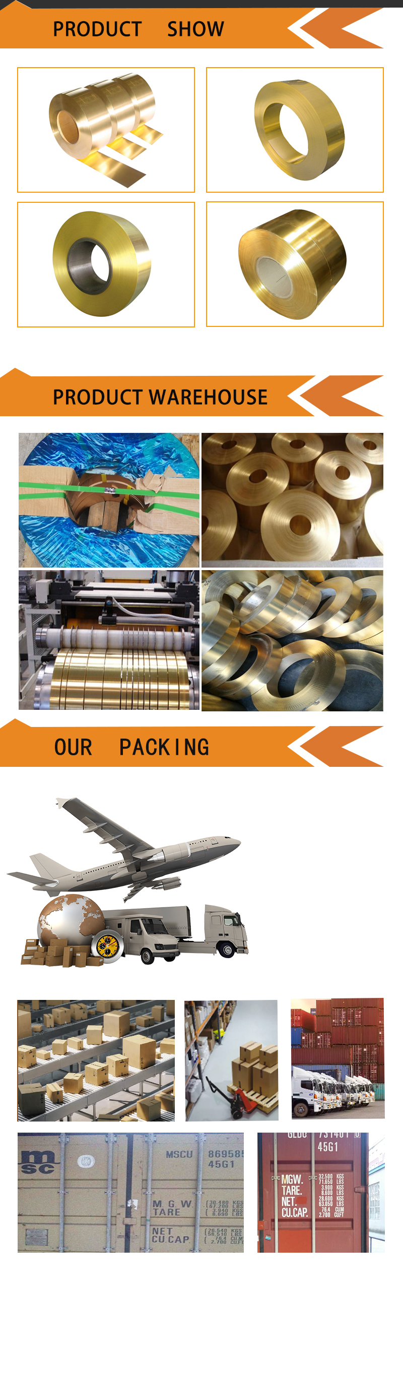 Tin Brass Strip
